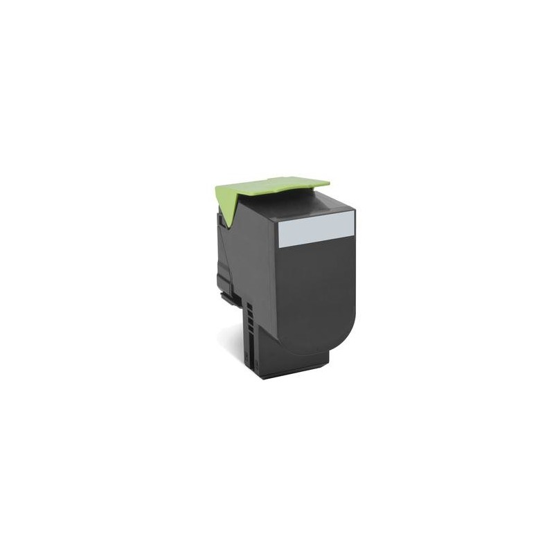 CARTUCHO TÓNER NEGRO ORIGINAL LEXMARK 802HK ALTO RENDIMIENTO