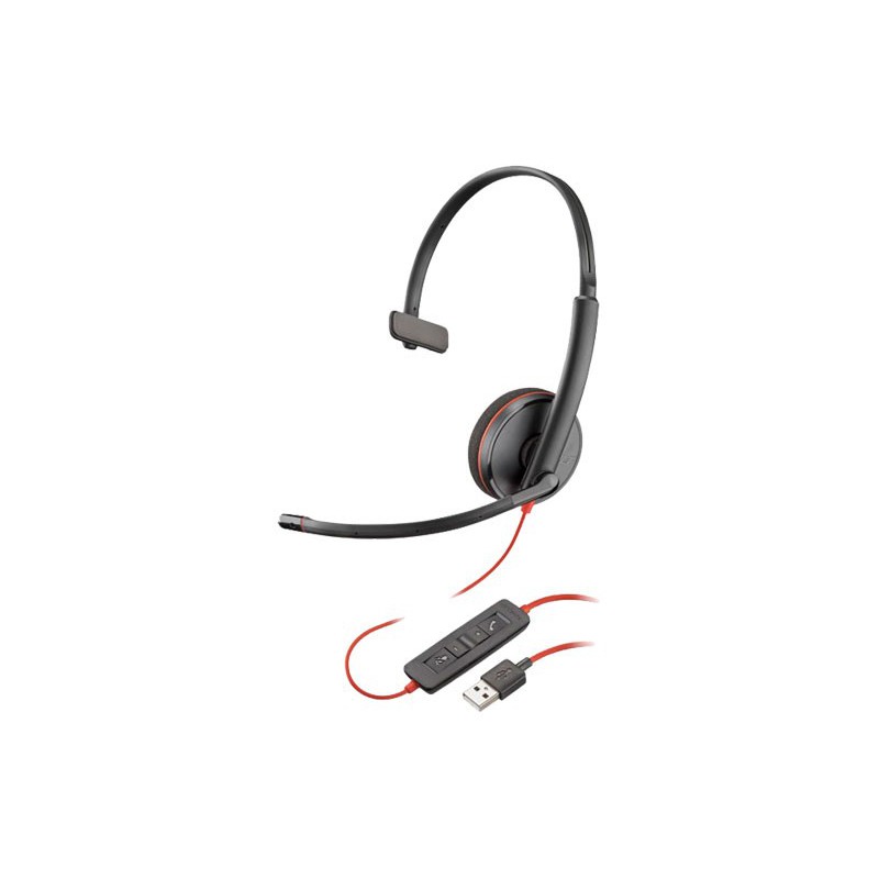 AURICULAR POLY BLACKWIRE C3210 USB A