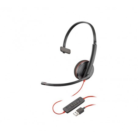 AURICULAR POLY BLACKWIRE C3210 USB A