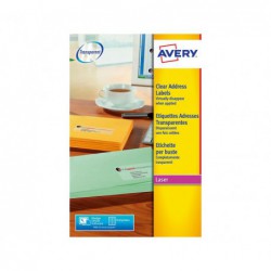 CAJA 25h ETIQUETAS AVERY QUICK PEEL™ 99,1 x 33,9mm