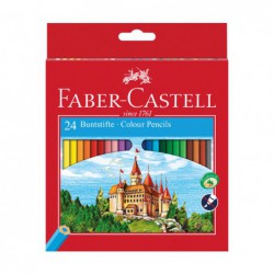 ESTUCHE 24 ECOLÁPICES FABER-CASTELL CASTILLO