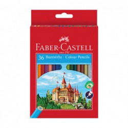 ESTUCHE 36 ECOLÁPICES FABER-CASTELL CASTILLO