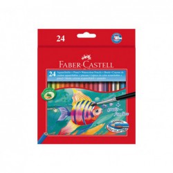 CAJA 24 LÁPICES FABER-CASTELL ACUAREABLES