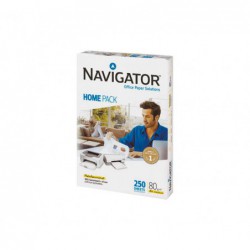 CAJA 10 PAQUETES 250h PAPEL NAVIGATOR HOME PACK A4