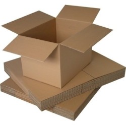 CAJA EMBALAJE ANÓNIMA 500X350X350MM 8MM MARRÓN P5