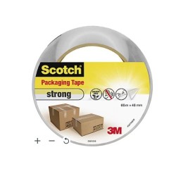 CINTA EMBALAJE SCOTCH USO GENERAL 48MMX66M TRANSPARENTE