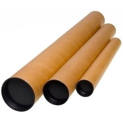 TUBO ENVÍO CARTÓN KRAFT 46X6CM FABRISA