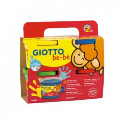 PACK 4 BOTES SUPERPINTURA DE DEDOS GIOTTO BE-BÈ 150gr