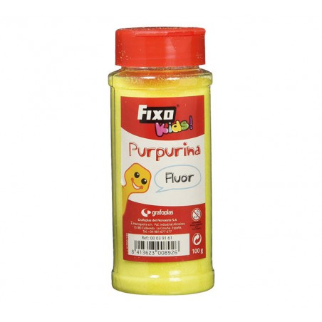 PURPURINA FIXOKIDS EFECTO FLÚOR 100gr