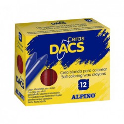 CAJA 12 CERAS DACS ALPINO