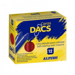 CAJA 12 CERAS DACS ALPINO