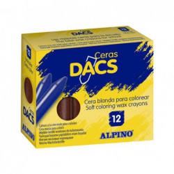 CAJA 12 CERAS DACS ALPINO