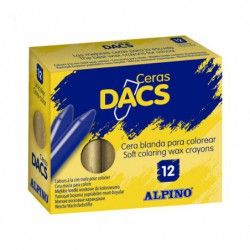 CAJA 12 CERAS DACS ALPINO