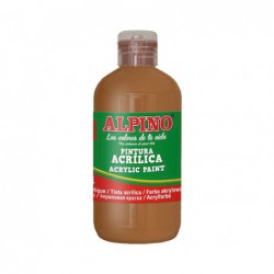 BOTELLA PINTURA ACRÍLICA ALPINO 250ml