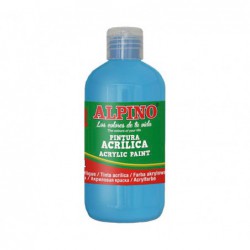 BOTELLA PINTURA ACRÍLICA ALPINO 250ml