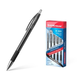 BOLÍGRAFO GEL NEGRO AUTOMÁTICO ERICHKRAUSE R-301 MATIC&GRIP 46815