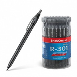 BOLÍGRAFO NEGRO R-301 MATIC ERICHKRAUSE