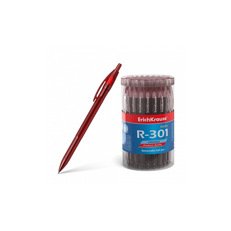 BOLÍGRAFO ROJO R-301 MATIC ERICHKRAUSE