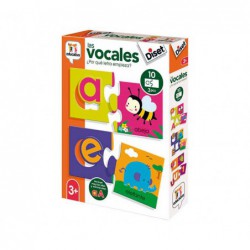 PUZZLE DISET "LAS VOCALES"