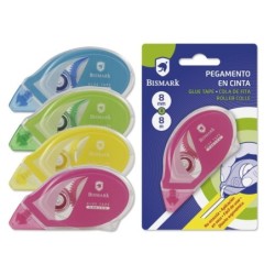 CINTA PEGAMENTO BISMARK 8M X 8MM 1 UD