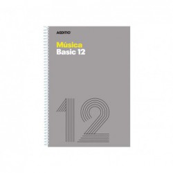 CUADERNO DE MÚSICA ADDITIO BASIC 12