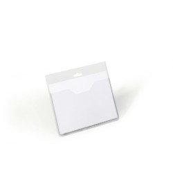 FUNDA PORTANOMBRE PVC 60x90 PACK 20 DURABLE