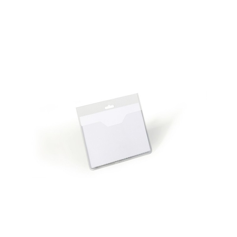 FUNDA PORTANOMBRE PVC 60x90 PACK 20 DURABLE