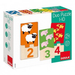 PUZZLE DUO GOULA 1-10