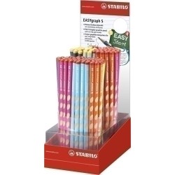 EXP. 90 LÁPICES DE GRAFITO STABILO EASYGRAPH S HB