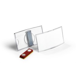 PORTANOMBRES IMÁN CONVEXO PACK 25 DURABLE