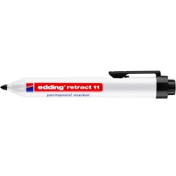 MARCADOR EDDING 11 NEGRO PUNTA REDONDA 1.5-3MM