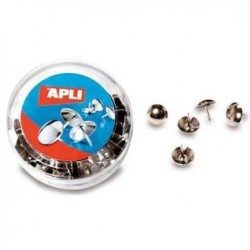 APLI CHINCHETAS NIQUELADAS 50 UDS