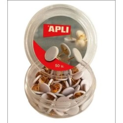 CHINCHETAS BLANCAS Ø10MM 50UDS APLI