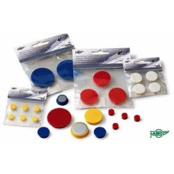 FAIBO IMANES REDONDOS 40MM BLANCO PACK 2