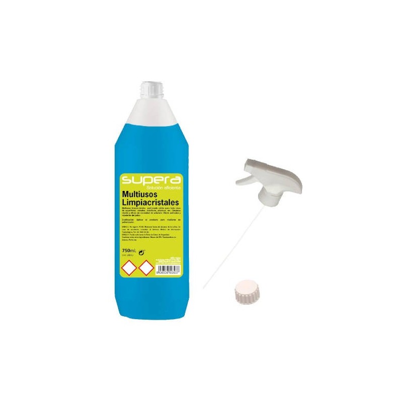 CAJA 20 BOTELLAS LIMPIACRISTALES MULTIUSOS SUPÉRA 750ML
