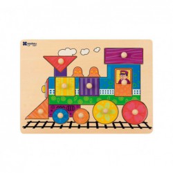 PUZZLE 10 PIEZAS ANDREU TOYS: TRAIN