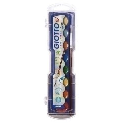 ACUARELAS GIOTTO METAL ESTUCHE 8 PACK 10