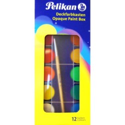 ESTUCHE ACUARELAS PELIKAN 12 COLORES