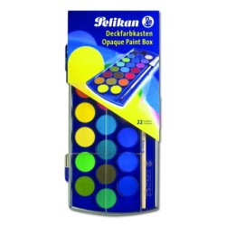 ESTUCHE ACUARELAS PELIKAN 22 COLORES