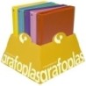 CARPETA 4º 4 ANILLAS 6 COLORES PVC GRAFOPLAS