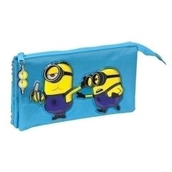 PORTATODO TRIPLE MINIONS SAFTA
