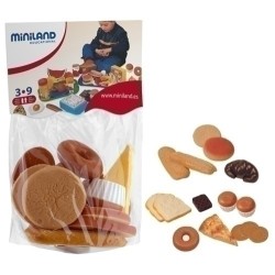 BOLSA MINILAND 15 PIEZAS REPOSTERÍA SURTIDAS