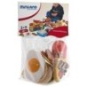 BOLSA MINILAND 19 PIEZAS COMIDA RÁPIDA