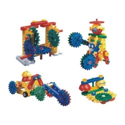 CONJUNTO CONSTRUCCIÓN ENGINEER GEARS 62 PIEZAS MINILAND