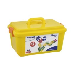 CONTENEDOR 48 PIEZAS INTERSTAR RINGS MINILAND