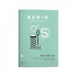 PACK 10 CUADERNOS RUBIO ESCRITURA PRIMARIA 8