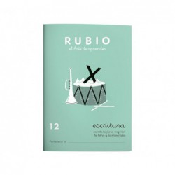 PACK 10 CUADERNOS RUBIO ESCRITURA PRIMARIA 12