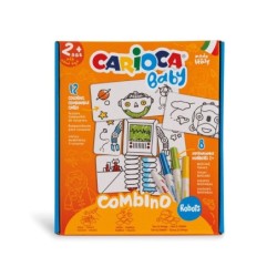PUZZLE COLOR ROBOTS BABY CARIOCA