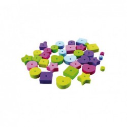 BOLSA 72 FIGURAS GOMA EVA FIXO KIDS ADHESIVAS: FORMAS CON RELIEVE