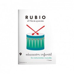 PACK 10 CUADERNOS RUBIO EDUCACIÓN INFANTIL PR9